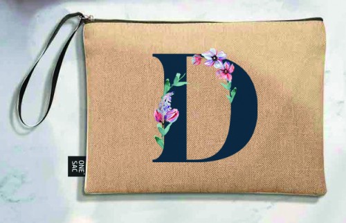 Sac à main Lettre D (Modèles variés) (25×18×1 cm)
